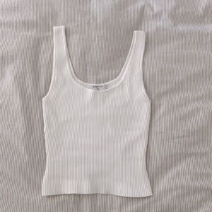 Aritzia Babaton sculpt knit scoop neck tank